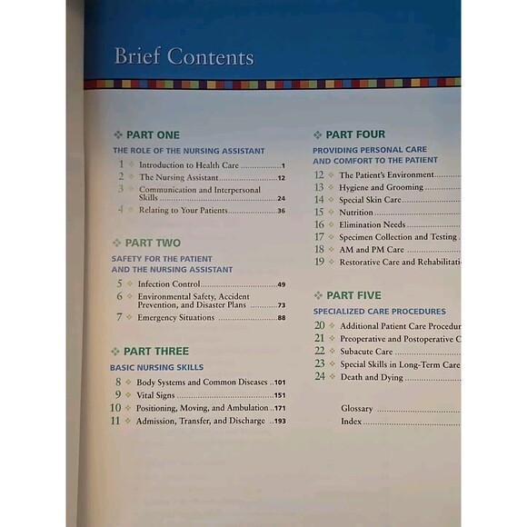 Nursing Assistant: Acute, Sub-Acute, & Long-Term Care by Jolynn Pulliam Textbook - Picture 5 of 8